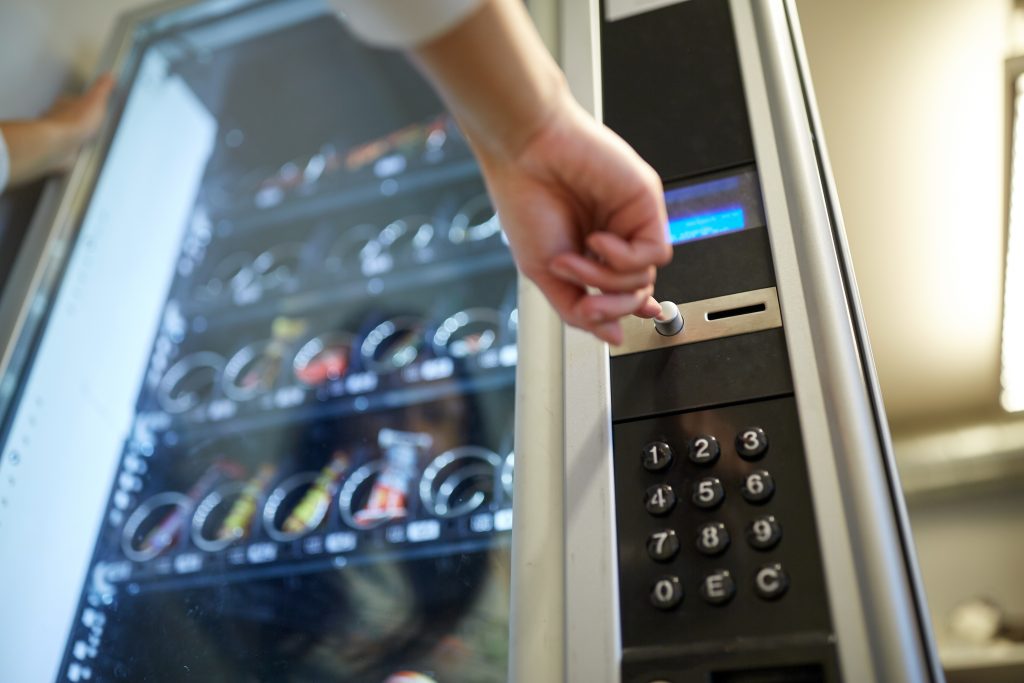 Vending machine maker Sanden Retail Systems Corp. sold over 1,000 units of the machine for frozen foods, which it started retailing in January 2021, by the end of September that year. (Shutterstock)