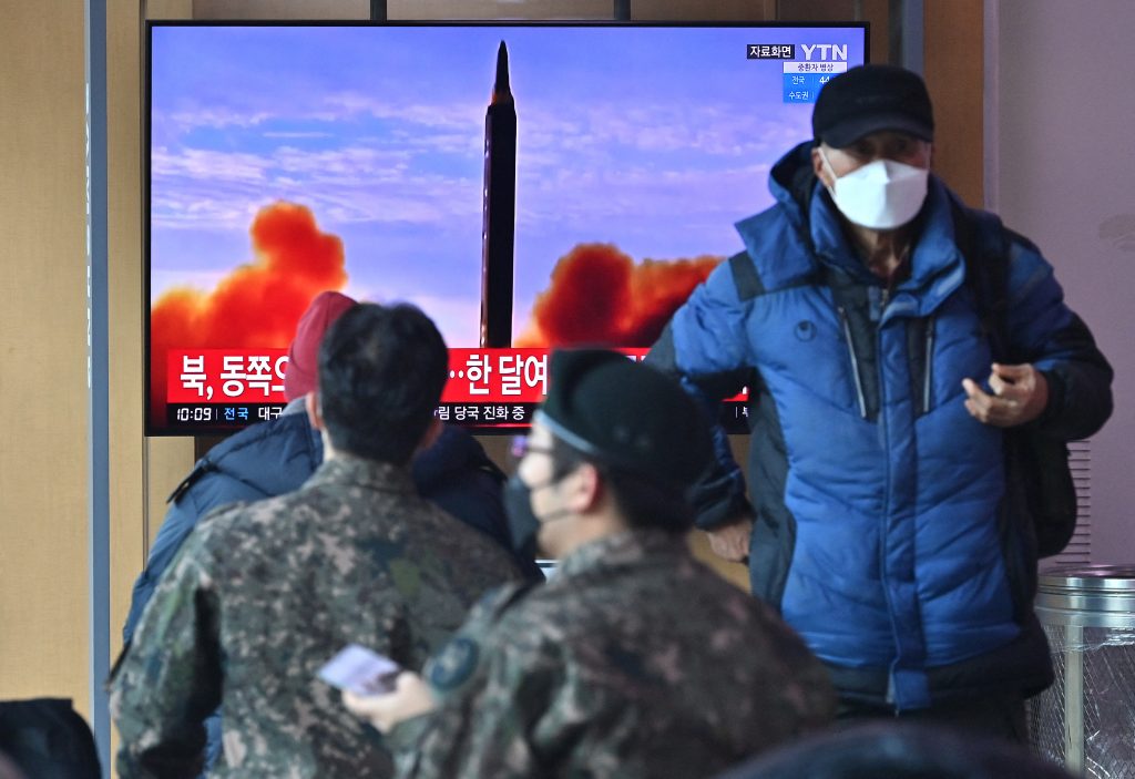 In January, North Korea suggested plans to restart nuclear and intercontinental ballistic missile tests, which are now on hold. (AFP)