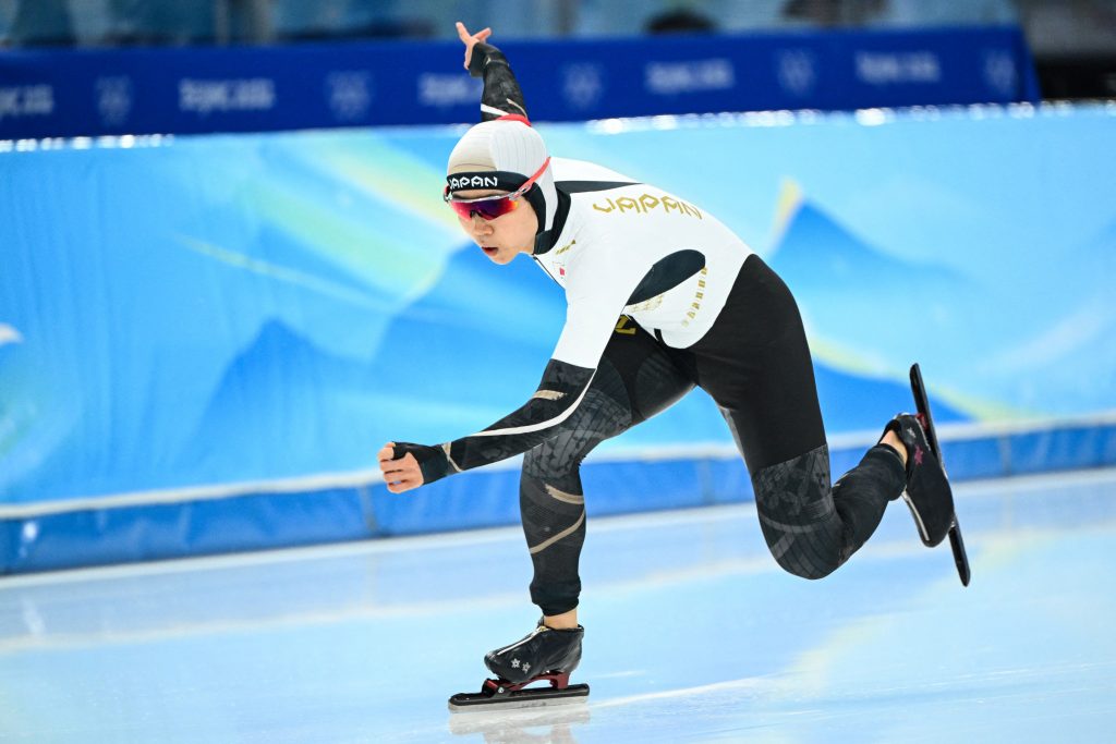 Takagi now has five Winter Olympic medals, rewriting the record high owned by herself for a Japanese athlete (AFP)