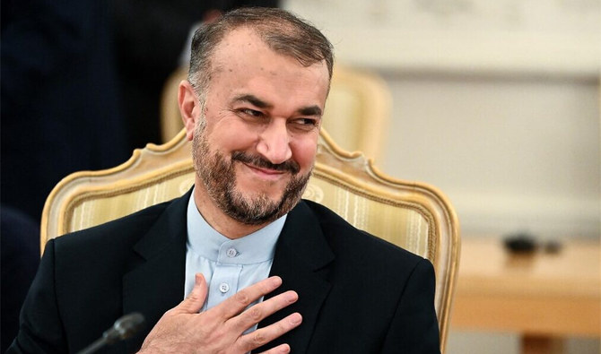 Iranian Foreign Minister Hossein Amir-Abdollahian. (AFP)