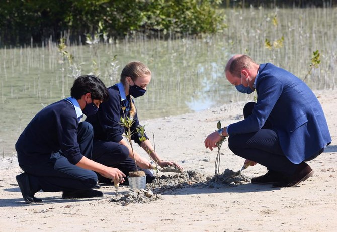 One initiative close to Prince William’s heart is United for Wildlife, established in 2014 by the duke to help facilitate efforts to counter the trade in illegal wildlife. (File/AFP)