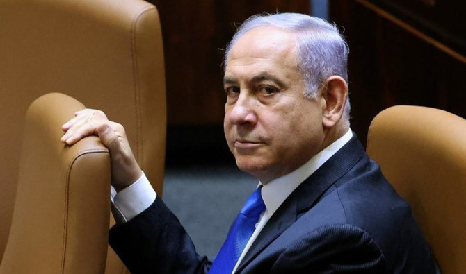 The prosecutor’s office told the Jerusalem District Court that police officials who looked into the matter did not find any cases of surveillance without a court order in the three corruption cases involving Netanyahu. (AFP/File)