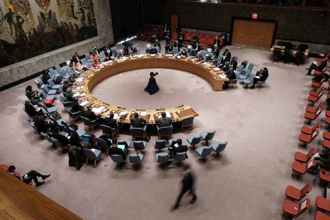 Nusseibeh expressed deep concern over the continued deterioration of the humanitarian and economic situation in Yemen, and condemned Houthi attacks. (File/AFP)