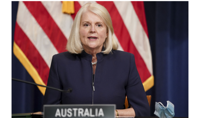 Australian home affairs minister Karen Andrews said that the views of Hamas and the violent extremist groups listed today are deeply disturbing, and there is no place in Australia for their hateful ideologies. (AFP/File)