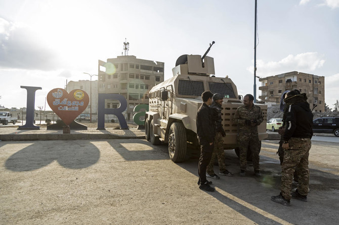 Raqqa, the former de facto capital of the self-proclaimed Daesh caliphate and home to about 300,000, is now free, but many of its residents try to leave. (AP/Baderkhan Ahmad)