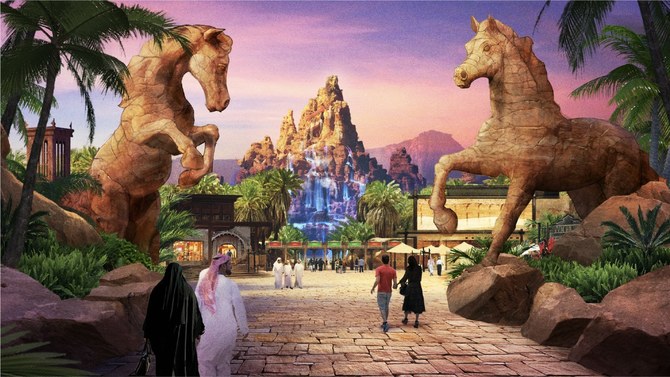 The Qiddiya Water Theme Park will be one of the key entertainment attractions at Qiddiya. (Supplied)