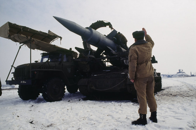 Security analysts have warned that the conflict in Ukraine could embolden Tehran and the North Korean regime in their quest for nuclear weapons. (AFP)
