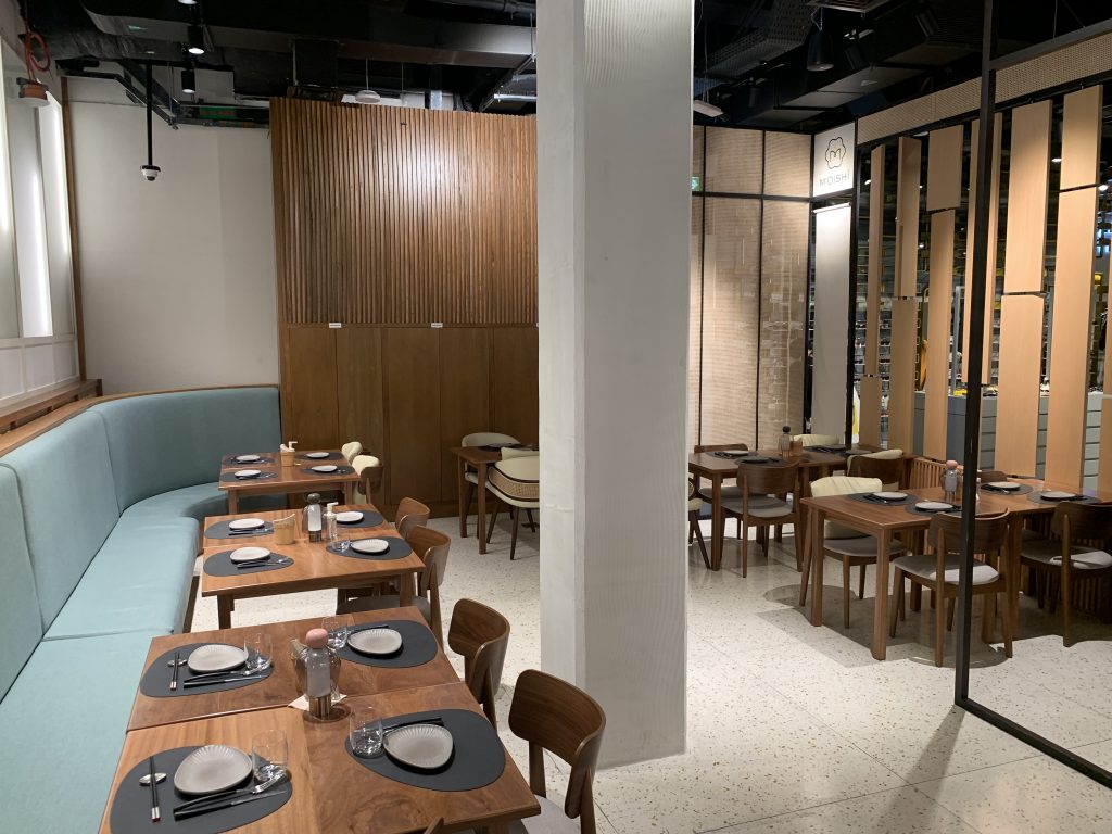 The restaurant opened in March 2021, and offers a range of foods including gyozas, chicken katsu, wagyu beef fillet, shrimp tempura, wagyu tataki, and an extensive list of sushi—the best sellers on their menu include the Wagyu Sando and Ebi Maki.  (ANJP)