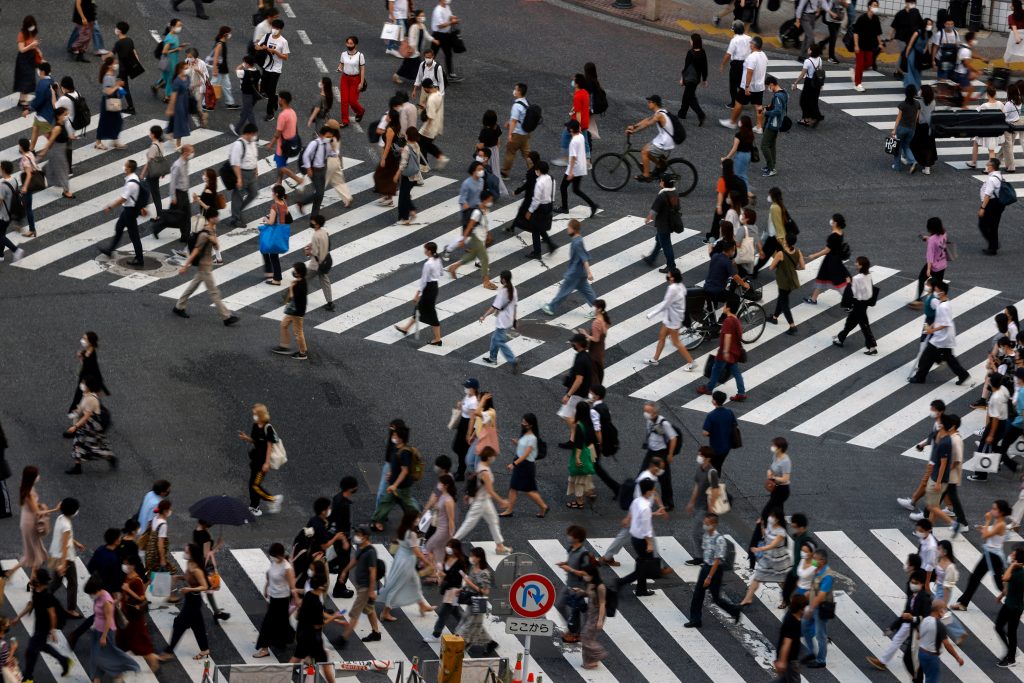 Japan on Tuesday reported 319 new deaths among those infected with the novel coronavirus, sending the daily figure above 300 for the first time. (AFP)