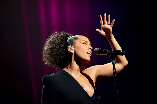 Alicia Keys will perform in AlUla on Feb. 11. (File/AFP)