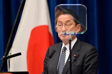 Japanese Prime Minister Fumio Kishida. (AFP)