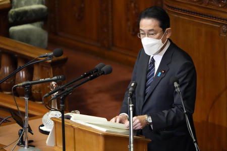 Japanese Prime Minister Fumio Kishida. (AP/file)