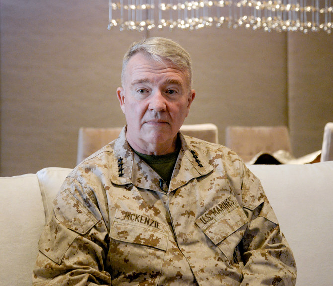 General Kenneth F. McKenzie, Commander of the US Central Command (CENTCOM), told state news agency WAM that the US would work with the gulf country to further improve its defense system. (WAM)