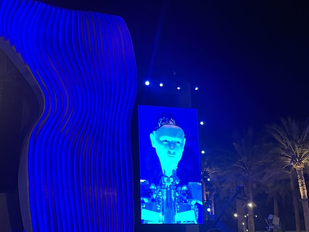 Android Opera®︎ MIRROR premiered at Expo 2020 Dubai’s stage on March 3, 2022. (ANJ Photo)