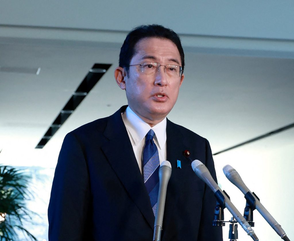 Japan gathering info on ongoing Ukraine crisis. (AFP)