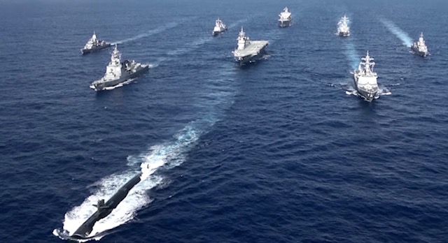 China seems to be increasingly interested in Japan's maritime equipment technology in order to strengthen maritime defenses. (Screenshot)
