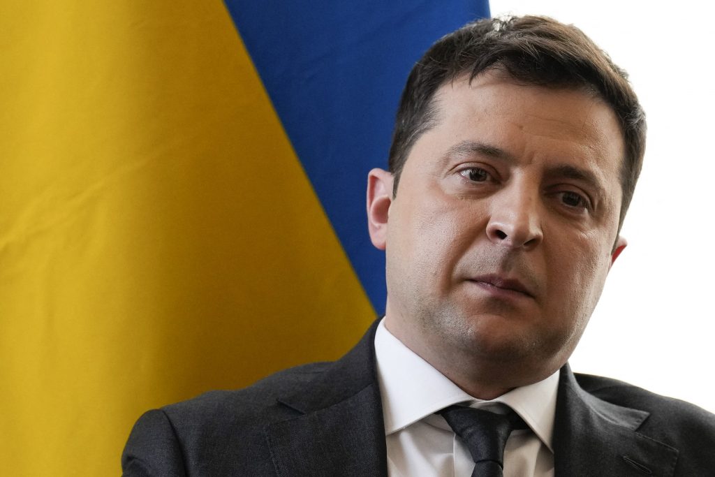 If realized, Zelenskyy is expected to deliver a speech either online or as a video message. (AFP)
