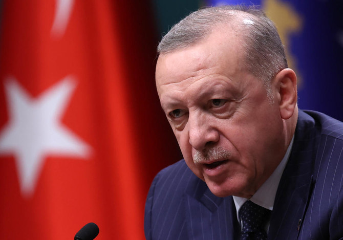 President Recep Tayyip Erdogan’s government had stated that it remained committed to protecting women. (AFP)