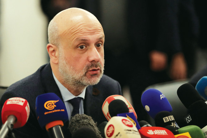 Lebanese interior minister Bassam Mawlawi called on the local and international community to participate in monitoring the polls to ‘ensure their transparency and integrity and the total impartiality of the government.’ (AFP)