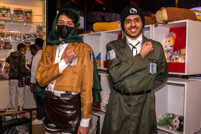 The costume party at Boulevard Riyadh City is part of the venue’s Winter Wonderland program running from March 17 to 18. (Huda Bashatah/AN)