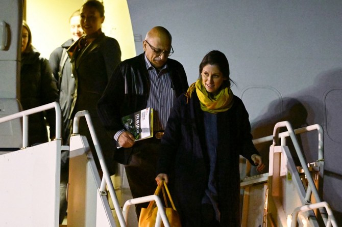 The family of Morad Tahbaz hoped he would be released alongside Nazanin Zaghari-Ratcliffe and Anoosheh Ashori this week. (AFP)