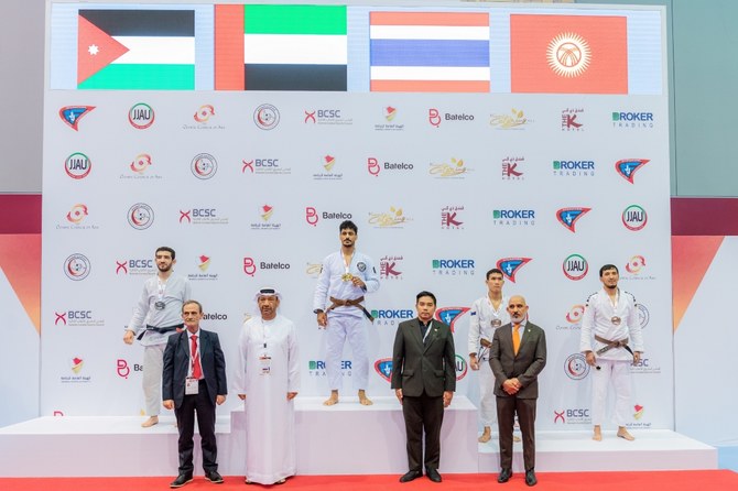 The UAE national team dominated at the Jiu-Jitsu Asian Championship in Bahrain. (UAEJJF)