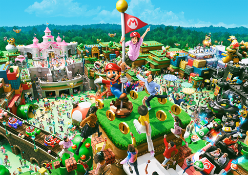 Super Nintendo World at Universal Studio Japan (Images courtesy of Universal Studios Japan)