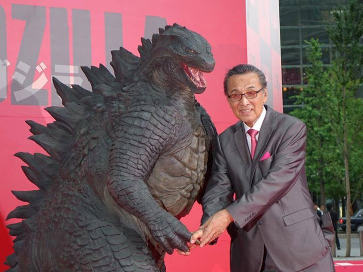 The late actor was known for his roles for Japanese Godzilla movies.
