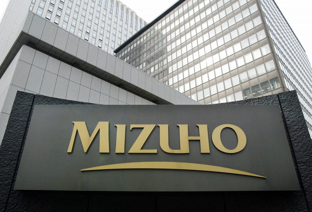 Participating banks include Mizuho Bank, which is the main banking unit of Japan's Mizuho Financial Group.