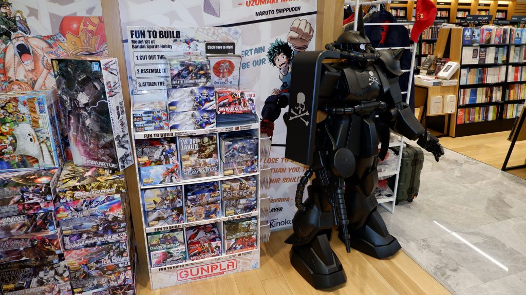 A representative of Kinokuniya bookstore in Abu Dhabi told Arab News Japan that Strict-G products are being brought from their branch in the Dubai Mall in order to give the opportunity for those who couldn’t get them previously. (ANJP)