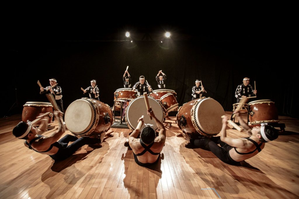 Kodo has had almost 4,000 performances including their performance in “Hekayat: Symphonic Tales” that being produced by famous Emirati composer Ihab Darwish.