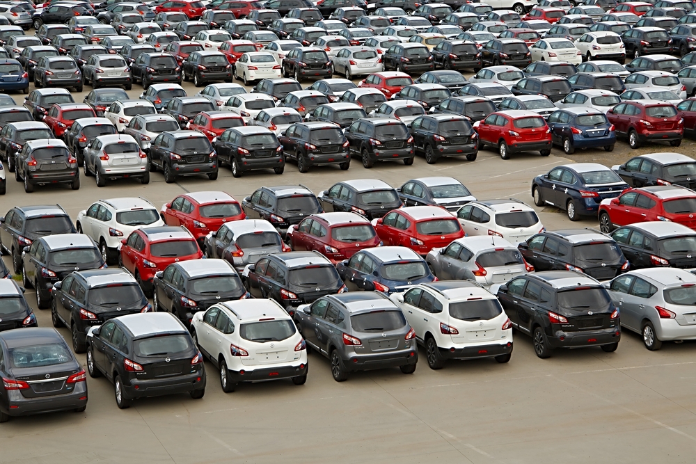 The goods include cars with a per-unit export price of over 6 million yen. (Shutterstock/file)