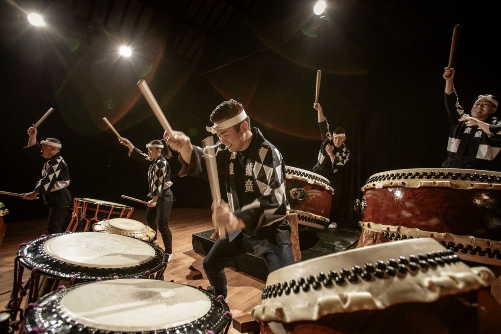 Kodo has had almost 4,000 performances including their performance in “Hekayat: Symphonic Tales” that being produced by famous Emirati composer Ihab Darwish.