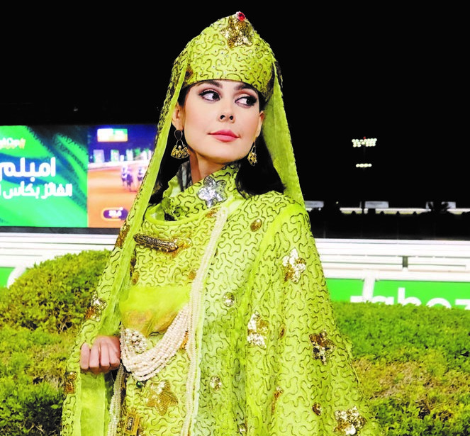 International designers, who attended the Saudi Cup, were inspired by the event’s representation of Saudi culture and heritage. (AN photos by Huda Bashatah)