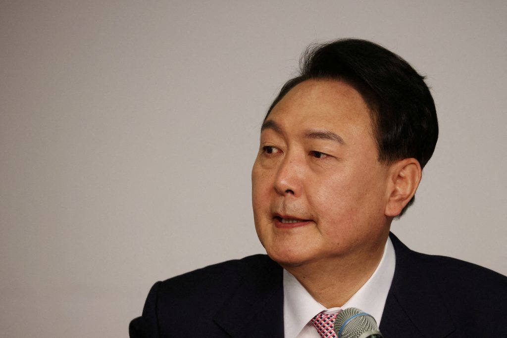 South Korea's president-elect Yoon Suk-Yeol. (File photo/Reuters)