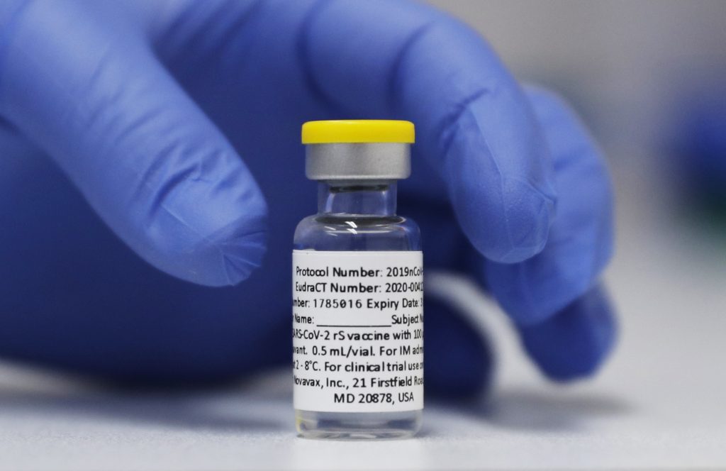 Japan’s health ministry on April 19, 2022, formally approved Novavax's COVID-19 vaccine, a fourth foreign-developed tool to combat the infections as the country sees signs of a resurgence led by a subvariant of fast-spreading omicron. (File photo/AP)