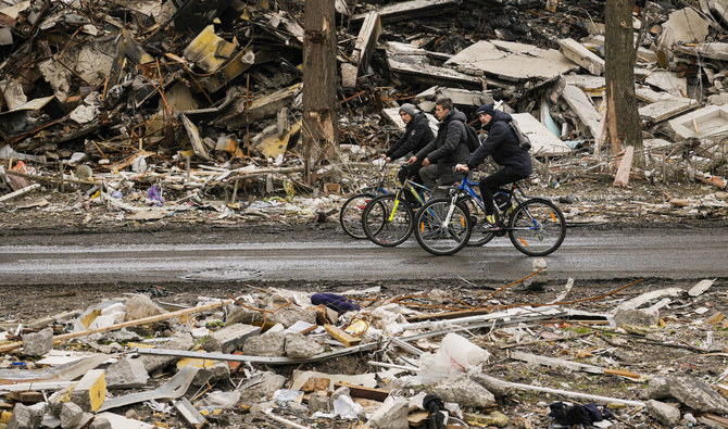 Russian forces failed to capture the capital, Kyiv. (AP)