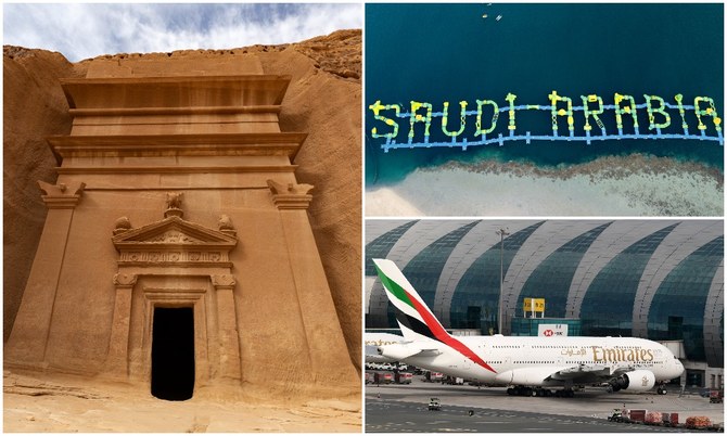 A new partnership aims to amplify Saudi tourism experience for leisure travelers using Emirates’ global network. (AFP/File Photos)