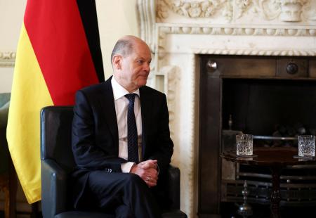 German Chancellor Olaf Scholz. (AFP)