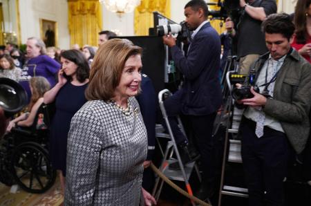 US House of Representatives Speaker Nancy Pelosi. (AFP)