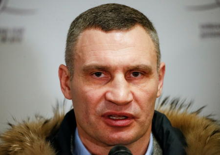 Mayor of Kyiv and former heavyweight boxing champion Vitali Klitschko. (Reuters)