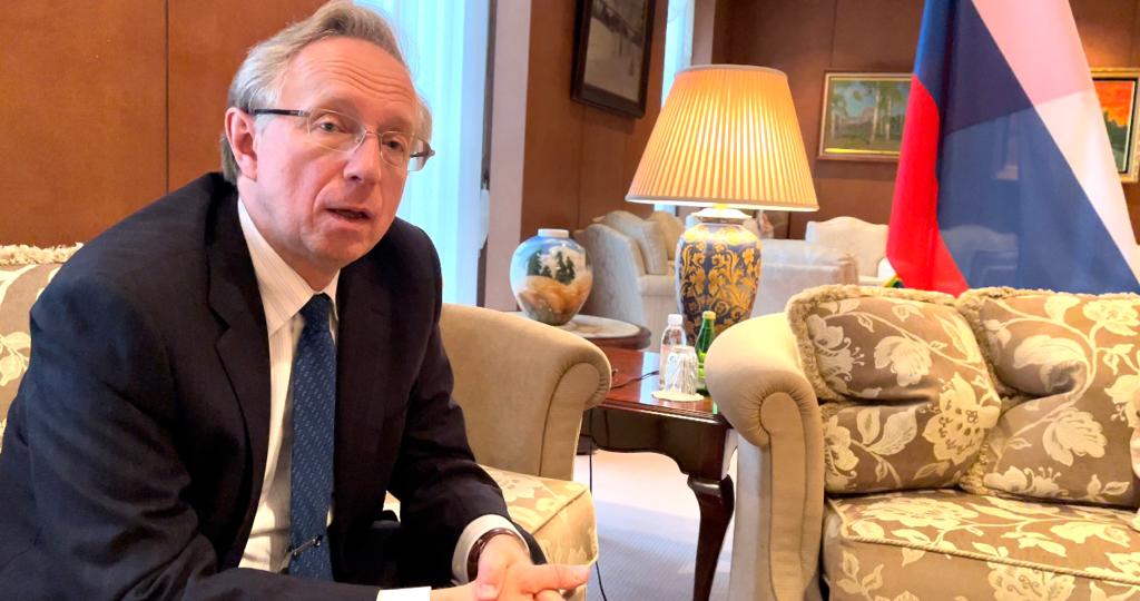 Russian Ambassador to Japan Mikhail Galuzin. (ANJ Photo)