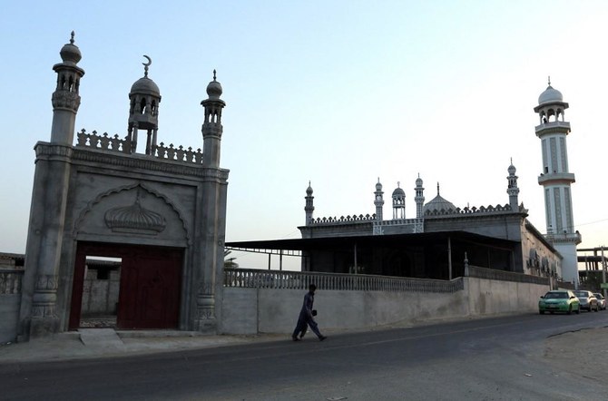 Above, a mosque at the Sistan-Baluchistan region of Iran, which borders Pakistan and Afghanistan that is often the scene of attacks or clashes between security forces and armed groups. (AFP)