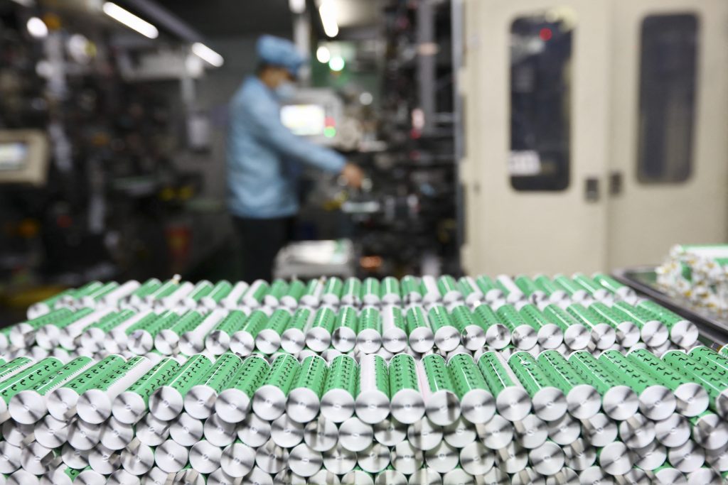 Japan aims to secure a 20 pct share in the global market for rechargeable lithium-ion batteries in 2030, the industry ministry said Friday. (AFP/file)