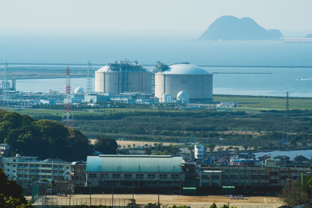 Japan's government has asked power companies to top up their LNG reserves and share energy resources. (Shutterstock)