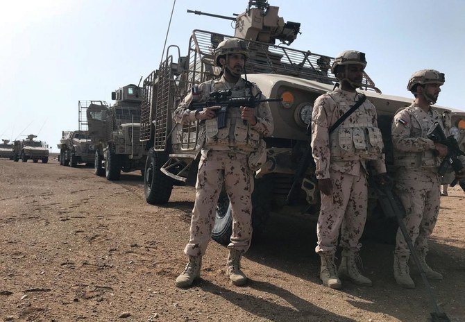 UAE soldiers in Yemen. (Reuters)