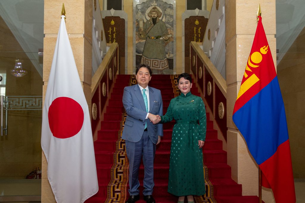 The two ministers also agreed on bilateral cooperation to resolve the issues of North Korea's abduction of Japanese nationals and nuclear and missile development programs. (AFP)