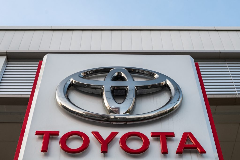 Toyota said it projects consolidated sales of 33 trillion yen for the current year, up 5.2 percent. (AFP)