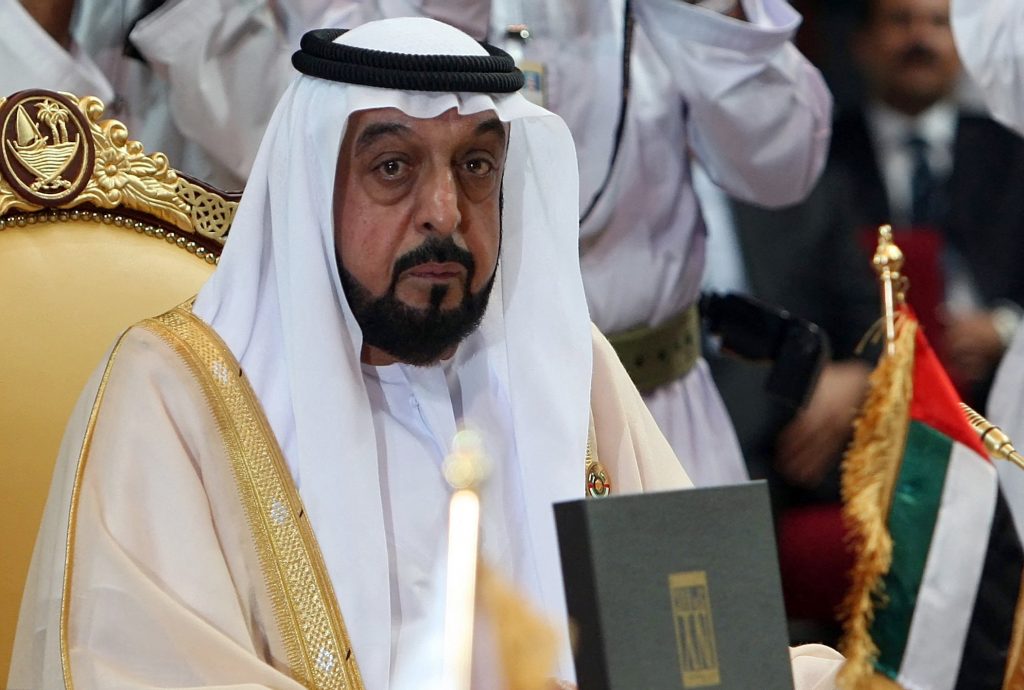 Emirati President Sheikh Khalifa bin Zayed al-Nahayan. (AFP)