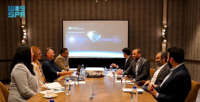 Chairman of the Saudi Space Commission Abdullah Al-Swaha held several discussions with heads of American space companies. (SPA)